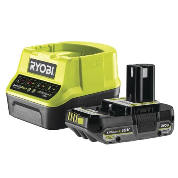 RYOBI Akumulator lithium-ion ONE+ 2.0 Ah og oplader