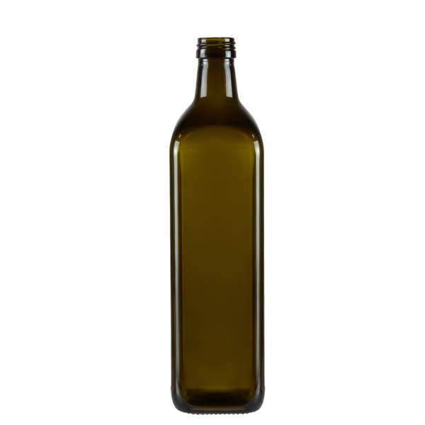 10 x pullo MARASCA SQUARE OLIVE 750ml oliiviöljytinktuuroihin PULLOJA