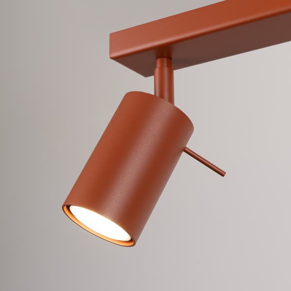 RING 3 GU10 REFLEKTOR RØD OKER SOLLUX SL.1508