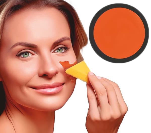 Ansigtsmaling Makeupmaling ORANGE