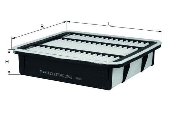 ILMANSUODATIN LX2873 KNECHT