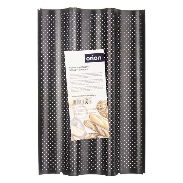 Stålform för baguetter 38 cm