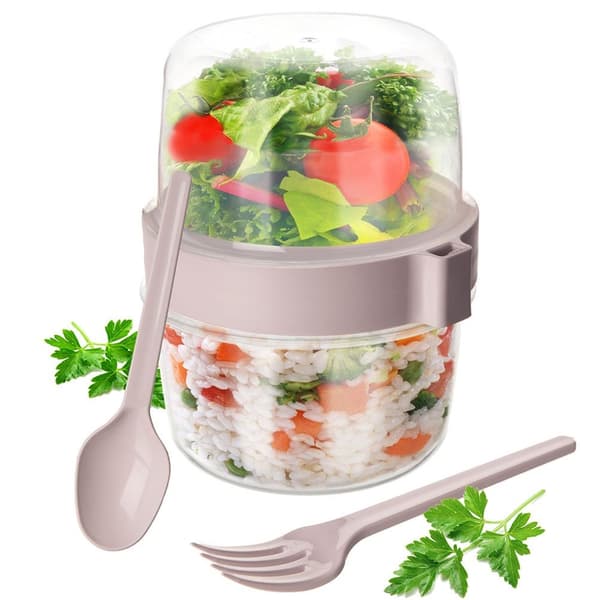 Yoghurtkopp med sked lunchlåda 370 ml