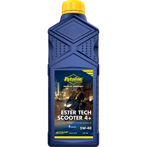 PUTOLINE OLJA 4T ESTER TECH SCOOTER 5W40 1L - NY MAJ 2025