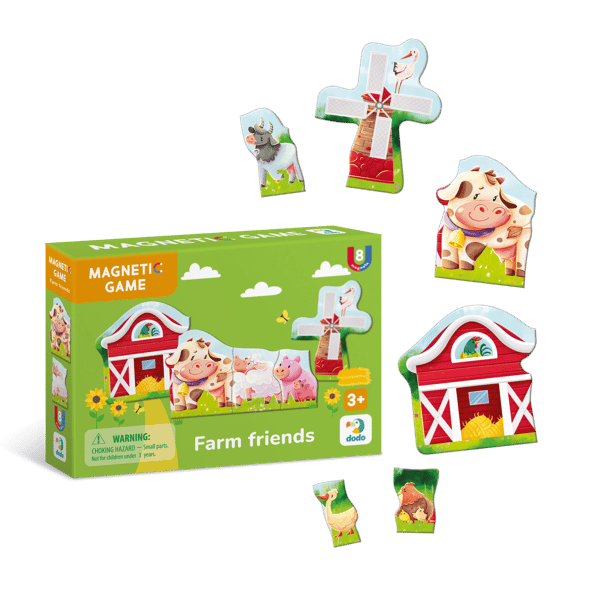 Magnetisk spil. Farm Friends 200255