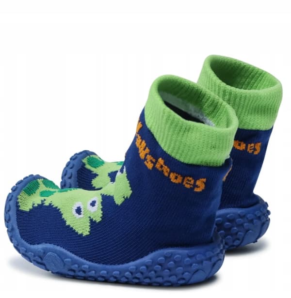 Playshoes barnvattenskor blå mönster 18/19