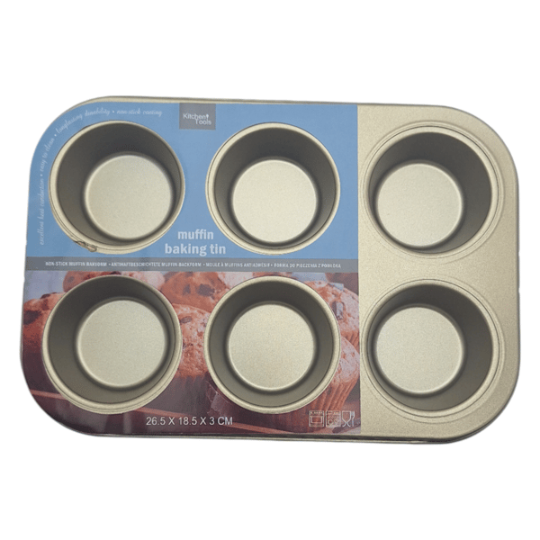 MUFFINS OG CUPCAKES BAGEPLADE TIL 6 COOKIES AD GANGEN