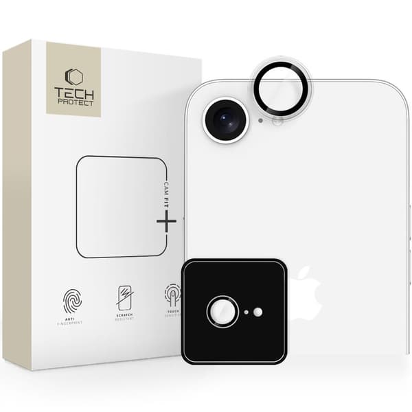 TECH-PROTECT CAMRING FIT+ IPHONE 16E KLART KAMERADÆKSE