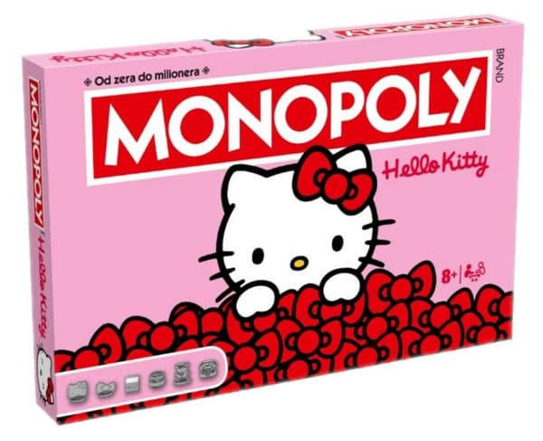 VOITTOLIIKKEET Monopoly Hello Kitty monivärinen lautapeli