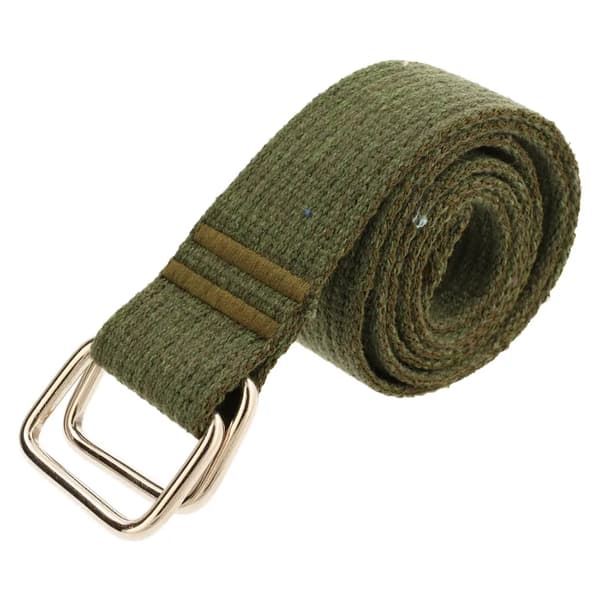 Bomullsbyxbälte 40mm KHAKI 90 cm