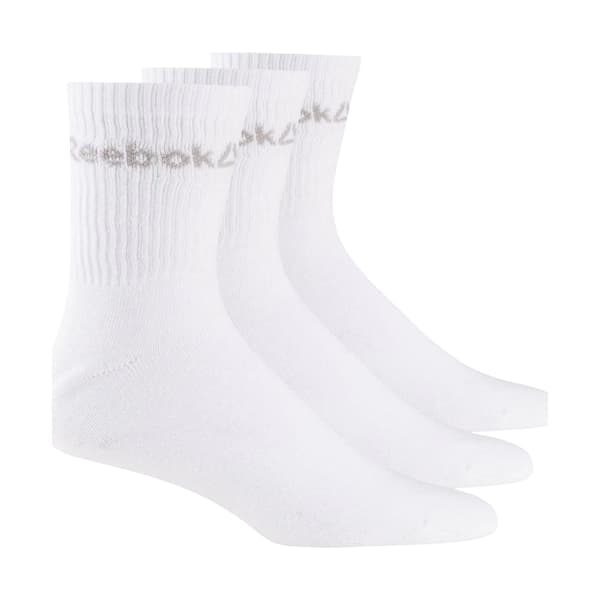 Reebok Act Core Crew Unisex Strumpor - 3-pack 39-42