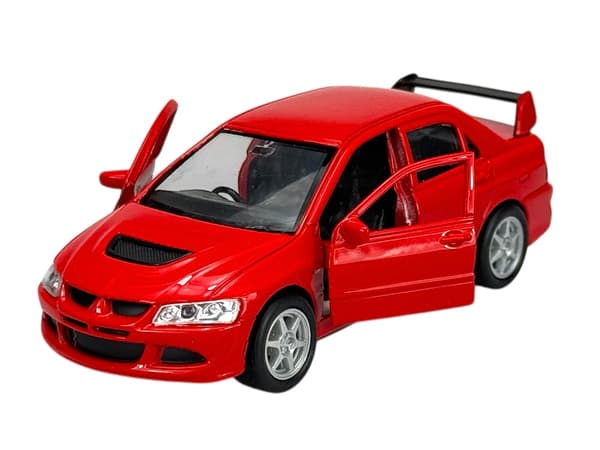 WELLY MITSUBISHI LANCER EVOLUTION VIII RÖD 1:34 42338