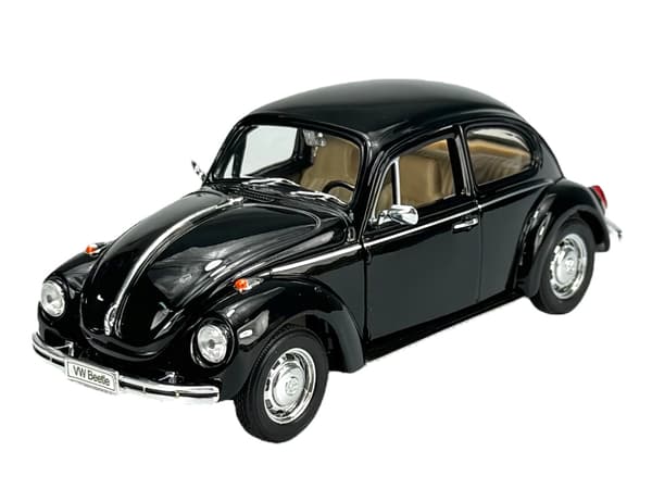 WELLY VW VOLKSWAGEN BEETLE MUSTA 1:24 22436