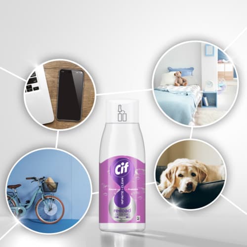 911163 CIF Refill Ref Frisk Lavendel og Eukalyptus 590ml