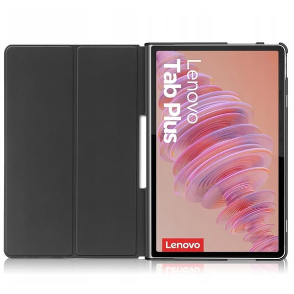 Smart magnetisk cover til Lenovo Tab Plus TB351FU (sort)