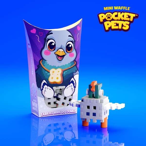 Marioinex Mini Waffle POCKET PETS - DUE sæt