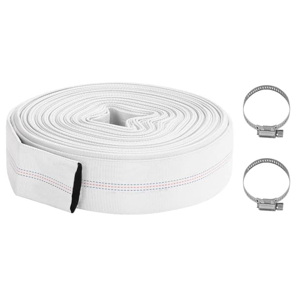 vidaXL Brandslang, 20 m, 2", PVC