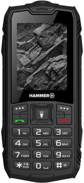 HAMMER Rock Black mobiltelefon
