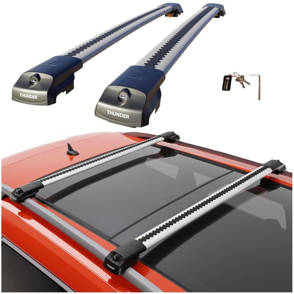 Thunder tagbøjler til VOLVO V50 rails 2004-2012