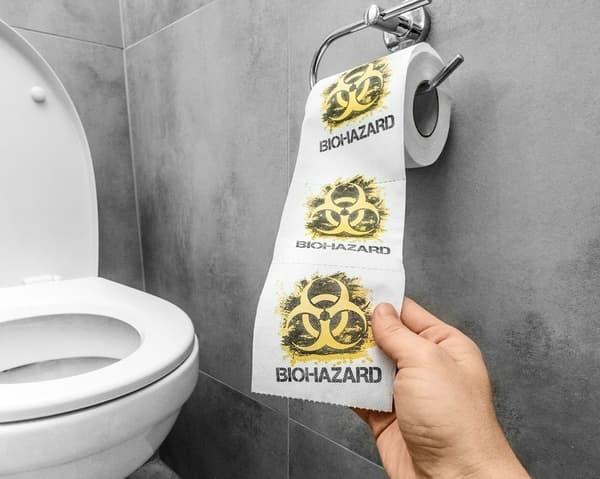 BIOHAZARD XL toalettpapper 1 st.