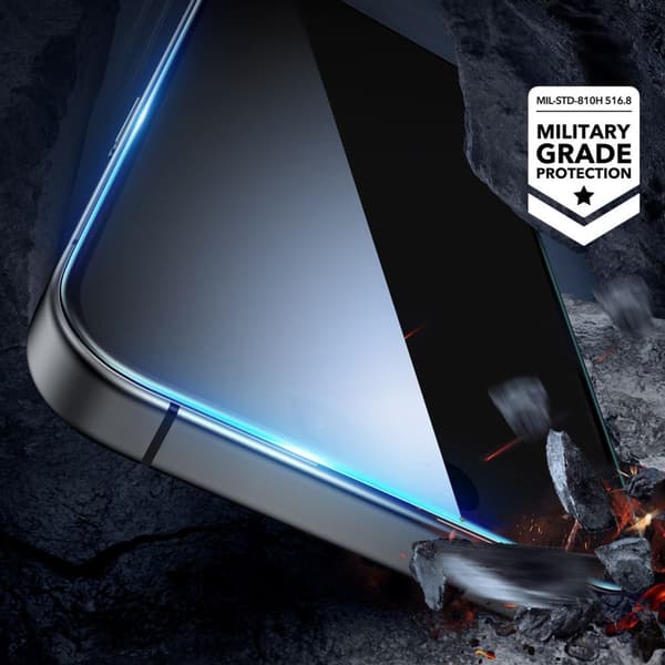 ESR Hærdet Glas 2-pakning til iPhone 16 Pro Max, klar