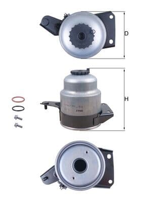 BRÆNDSTOFFILTER KL829D KNECHT