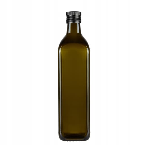 MARASCA SQUARE OLIVE -pullo 750 ml oliiviöljypullolle annostelijalla