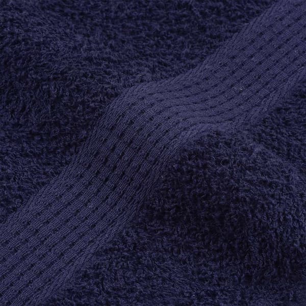 vidaXL Handdukar, 10 st, Marinblå, 30x30 cm, 100% bomull