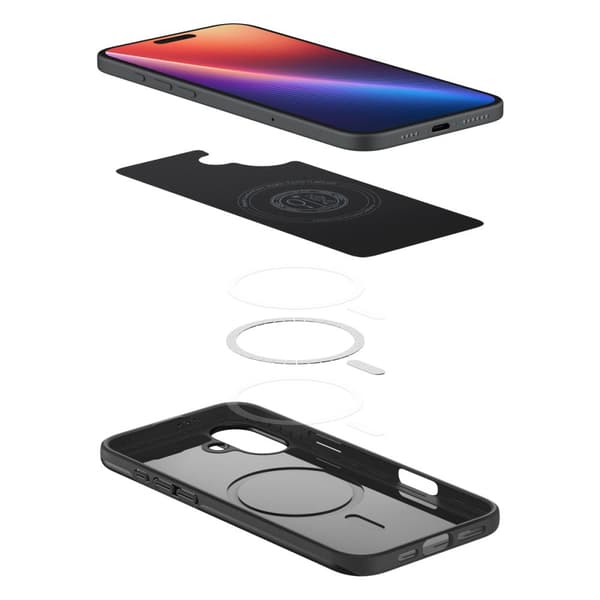 SPIGEN THIN FIT MAGSAFE IPHONE 16 PLUS SVART