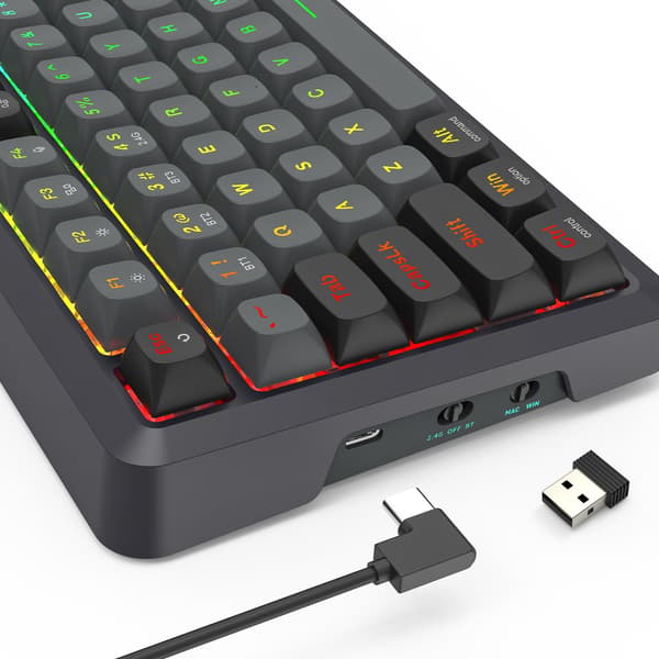 Näppäimistö Redragon K688GB-RGB-PRO Bragi