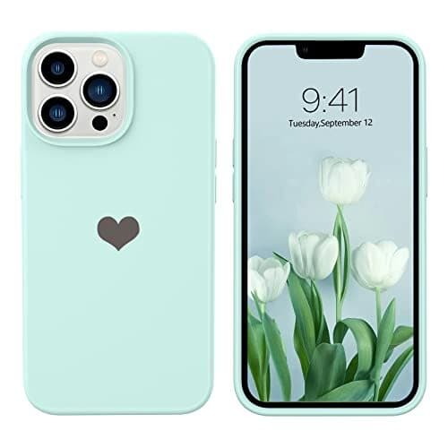 ETUI TIL APPLE IPHONE 13 PRO MAX SILIKONE GRØNT BAGFILM