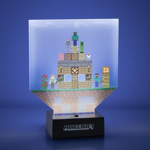 Lamppu Rakenna taso tarroilla - Minecraft