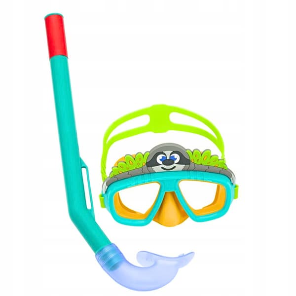 Sukellussetti Sukellusmaski snorkelilla Snorkeli Uimulasit Leniwiec