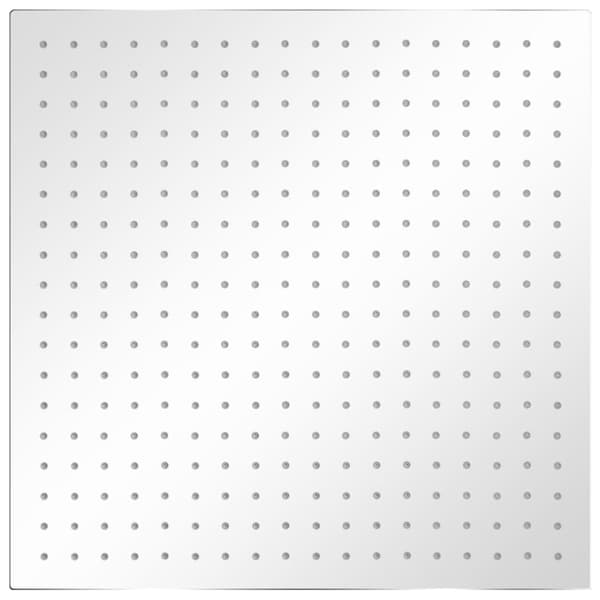 vidaXL regnbrusersæt i rustfrit stål med 2 stk. 50 x 50 cm
