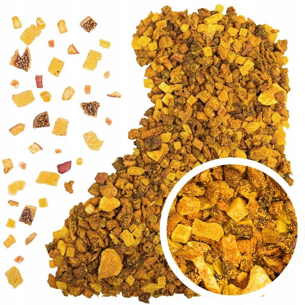Hedelmätee MANGO INDIGO omena viikuna mango kurkuma hedelmäteeksi 50 g