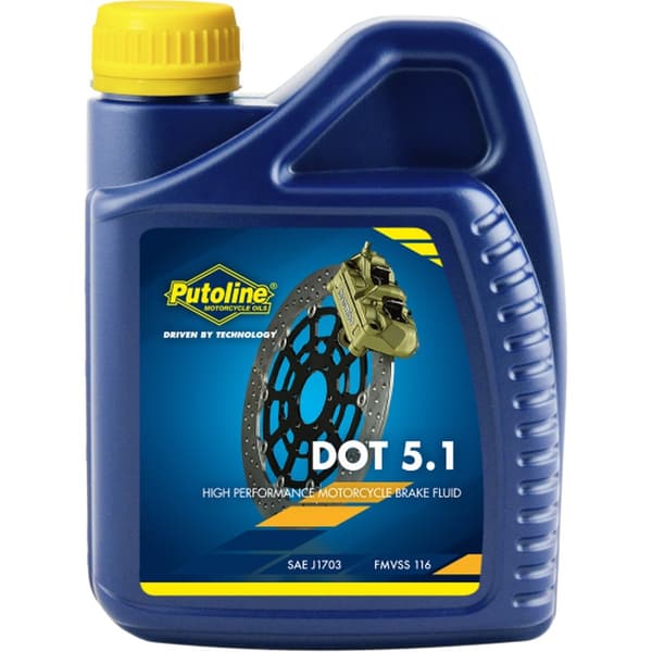 PUTOLINE Jarruneste DOT 5.1 500ml - Uutuus 8. toukokuuta 2025