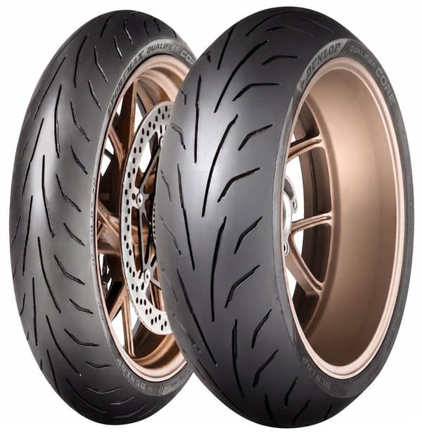 Dunlop Qualifier CORE däck 190/55ZR17 bakdäck TL 15-42/2024