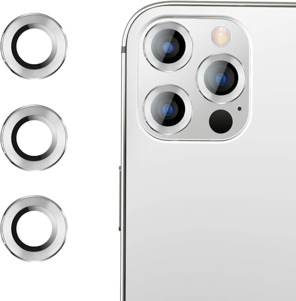 3x 9H hærdet glaskamera til iPhone 12 Pro