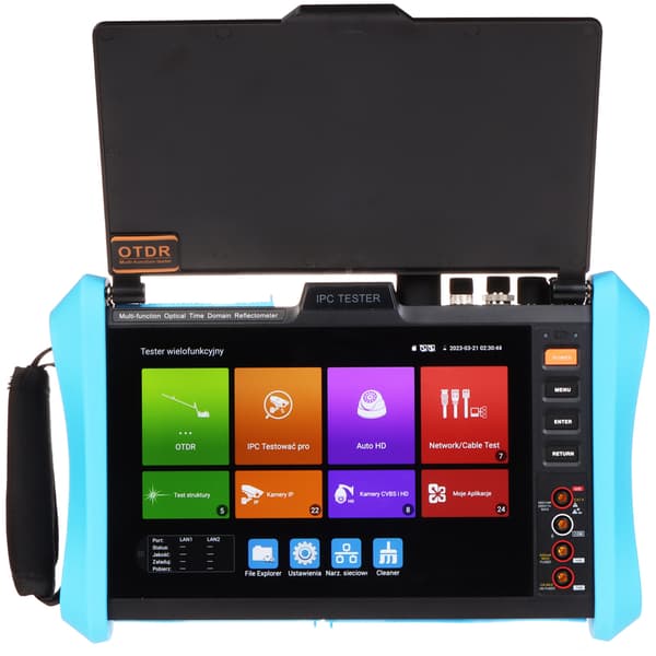 Optisk reflektometer (OTDR) med CCTV-tester CS-R8-80H