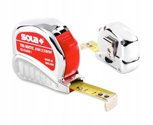 SOLA TRI-MATIC 8m rullmåttband