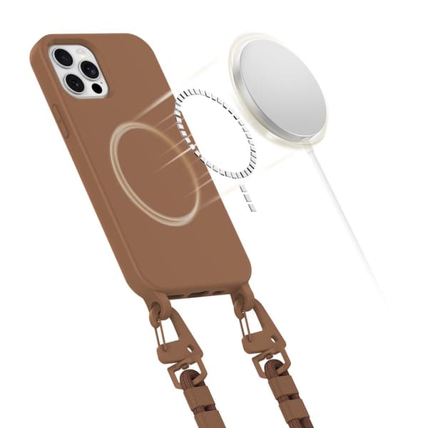 TECH-PROTECT MAGNÆSKE MAGSAFE IPHONE 12 / 12 PRO CHOKOLADEBRUN