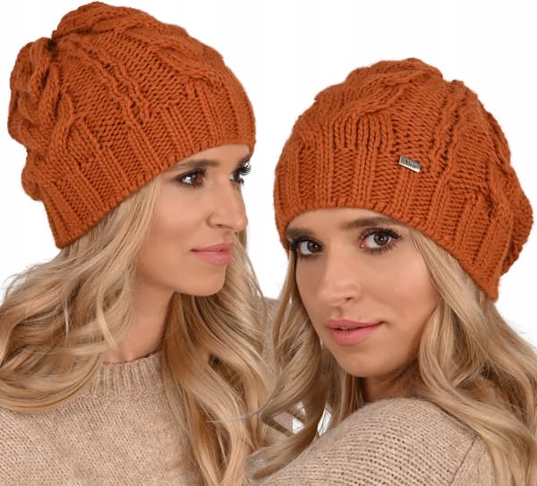 Tjock vintermössa för kvinnor Beanie Rudy A4