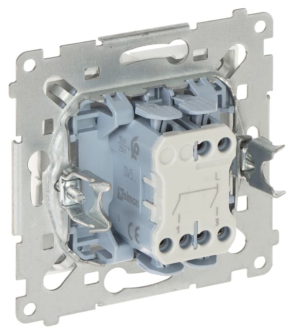 Simon54 kaksoisvalokytkinn 250V 10A