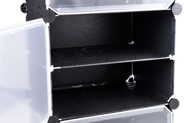 Pola modulaarinen kenkäkaappi musta