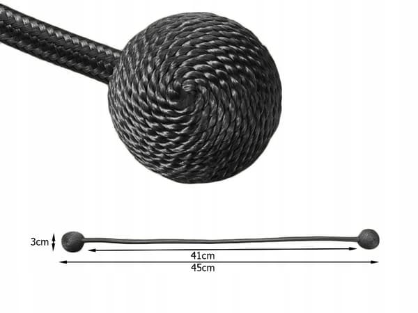 Klemme til gardin 45cm sort (300) GAB_A