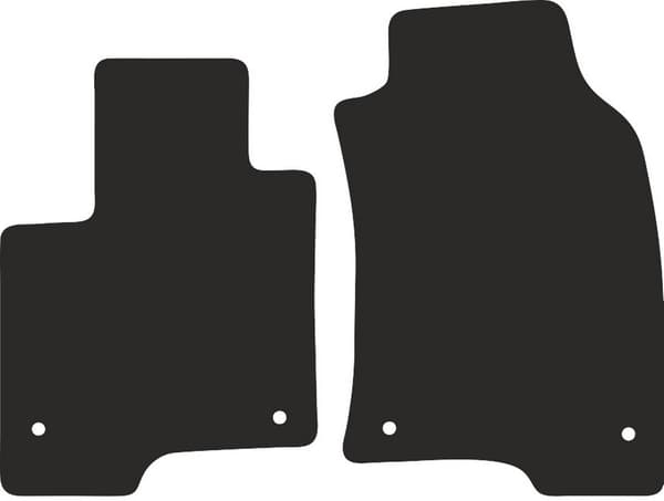 främre polyamid PREMIUM: Fiat Panda III hatchback 2012-