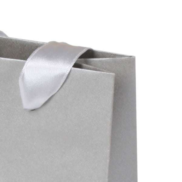 Dekorativ silverpresentpåse 11 x 8 x 5 cm