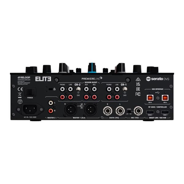 Reloop Elite - Ammattimainen DJ-mikseri Seratolle