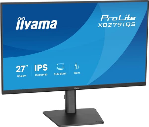 Iiyama ProLite XB2791QS-B1 27" WQHD IPS 1ms FreeSync sort