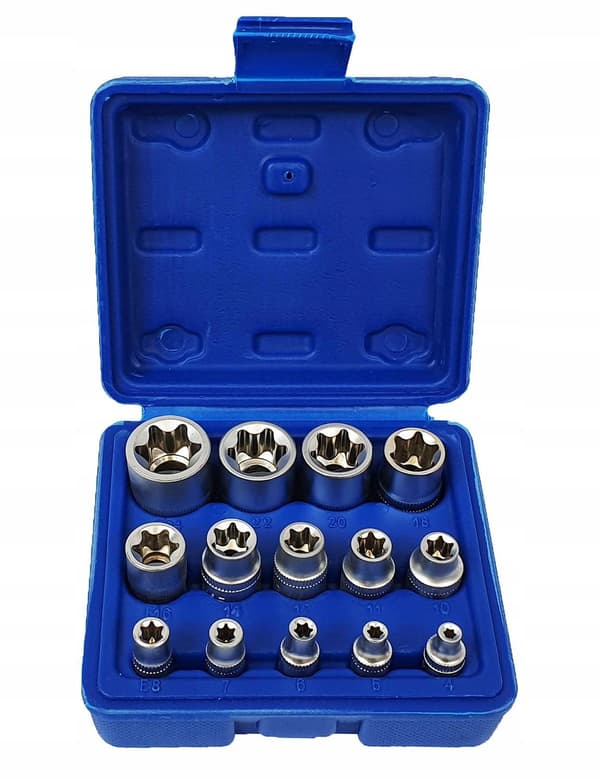 Interna Torx-socklar E4-E24
